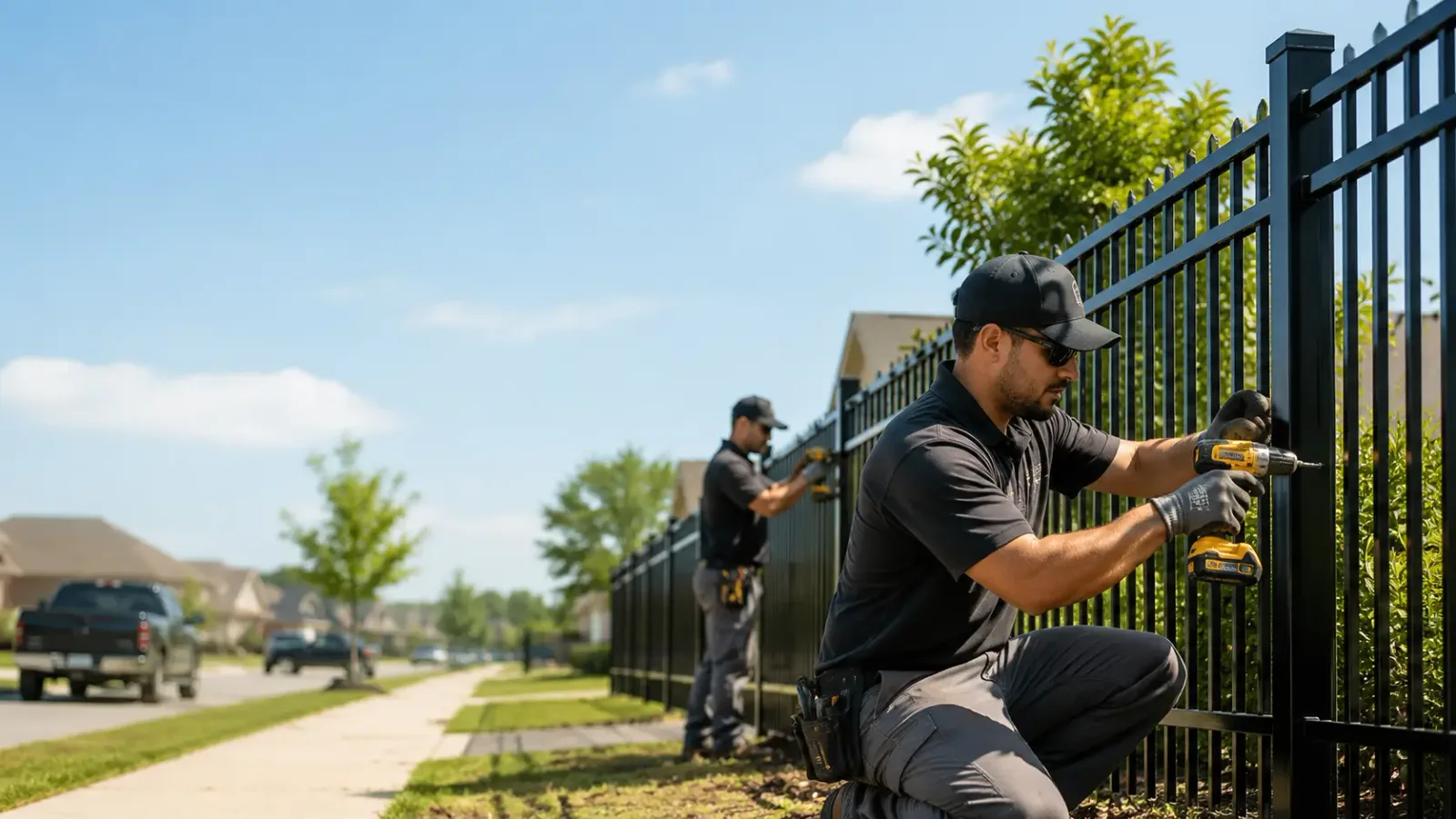 Metal Fence Installation in Kinross, MI